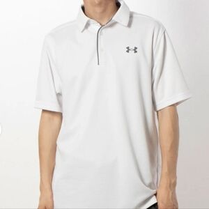 Under Armour Men's Classic White Polo
